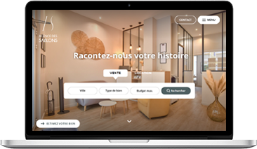 MODÈLE TEMPLATE NEW YORK (NY) Réalisation de site template immobilier NY Nemrod