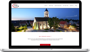 MODÈLE TEMPLATE STOCKHOLM (STO) Réalisation de site template immobilier STO Clairefontaine Immobilier